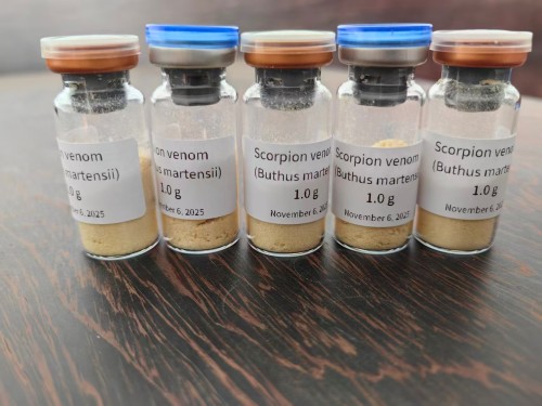 Freeze-dried Scorpion Venom